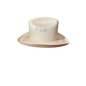 John B Stetson Billy Straw Hat Size 7